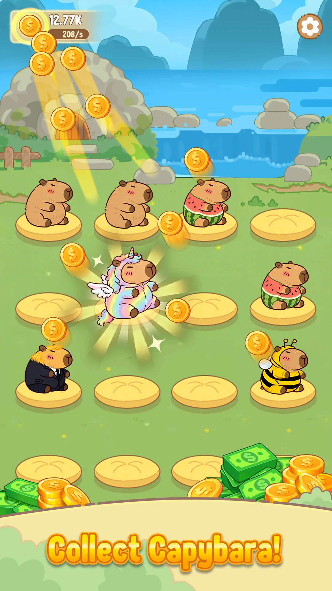 Soft Capybara Merge screenshot