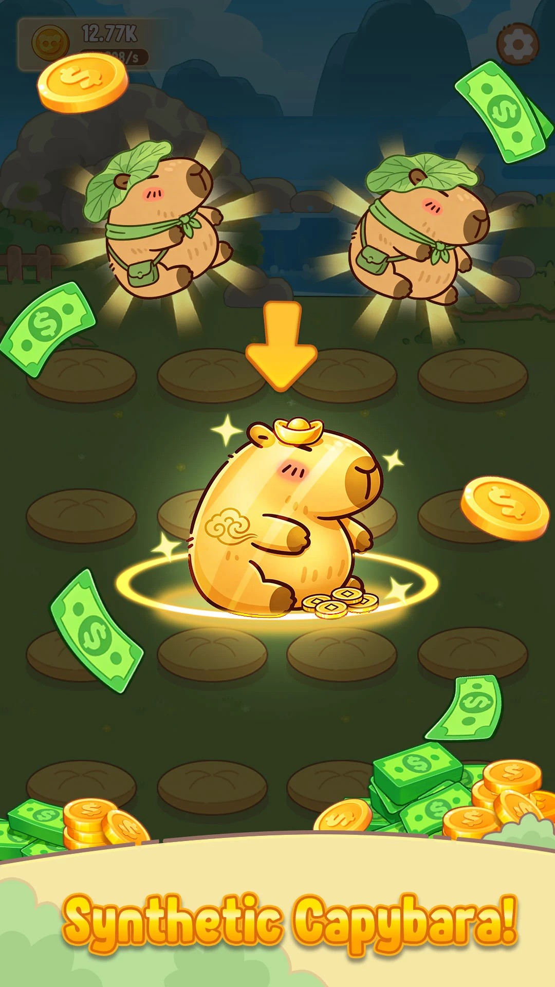 Soft Capybara Merge screenshot