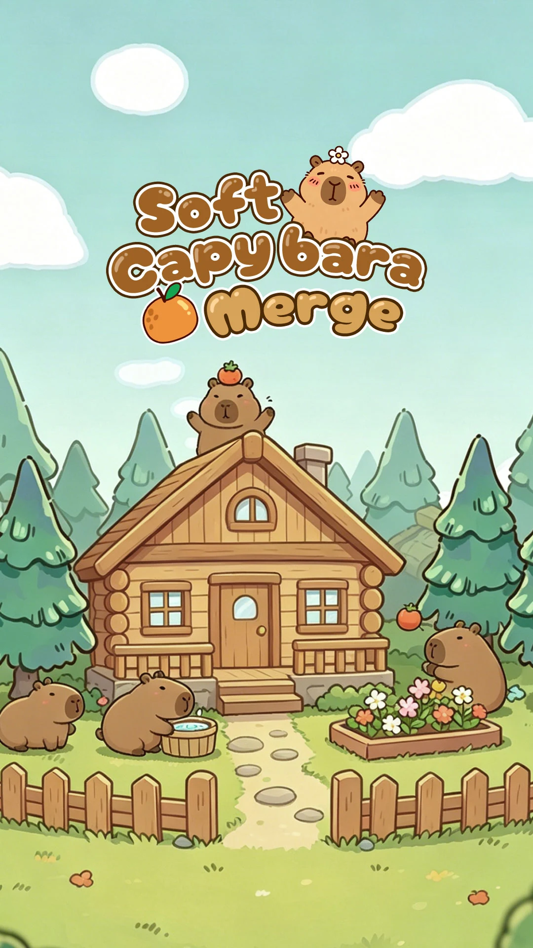 Soft Capybara Merge screenshot
