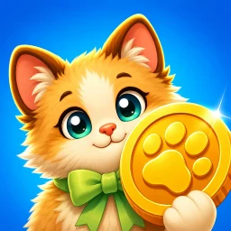 Biểu tượng Cozy Pet Room: Spins & Coins
